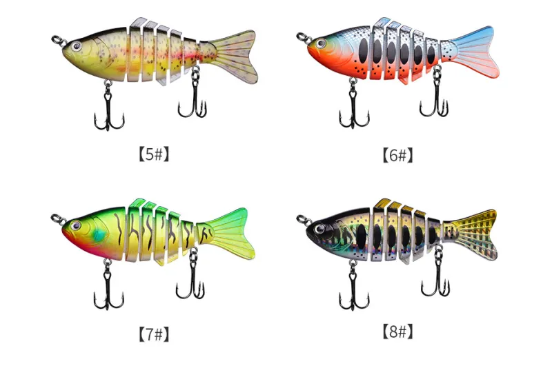 Воблер Jointed Swimbait 10cm 16g плуващ #1