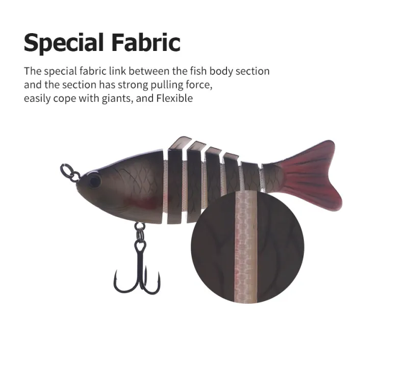 Воблер Jointed Swimbait 10cm 16g плуващ #7