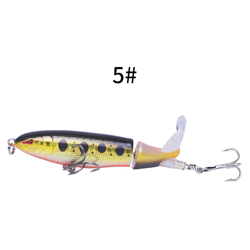 Воблер с подвижна опашка 13g/10cm Propeller Topwater #5