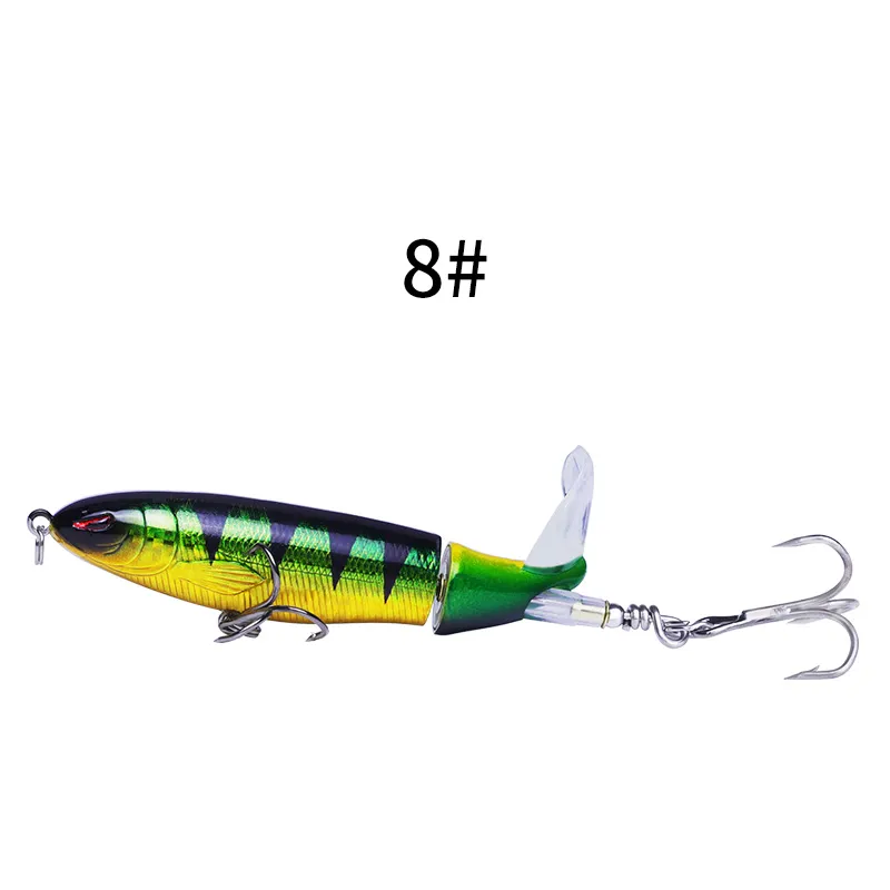Воблер с подвижна опашка 13g/10cm Propeller Topwater #8